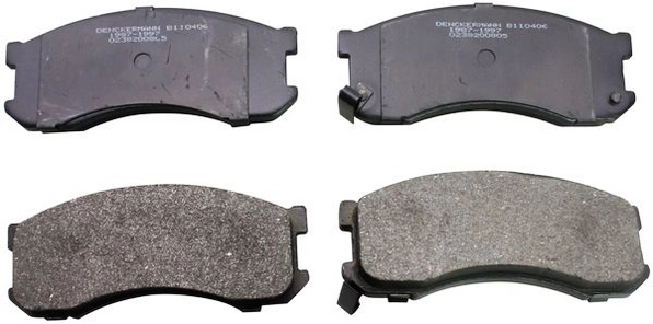 DENCKERMANN B110406 - Тормозные колодки 