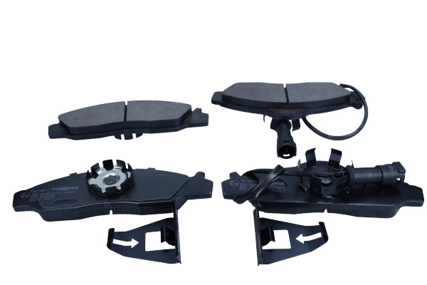 MAXGEAR 19-3897 - Тормозные колодки 