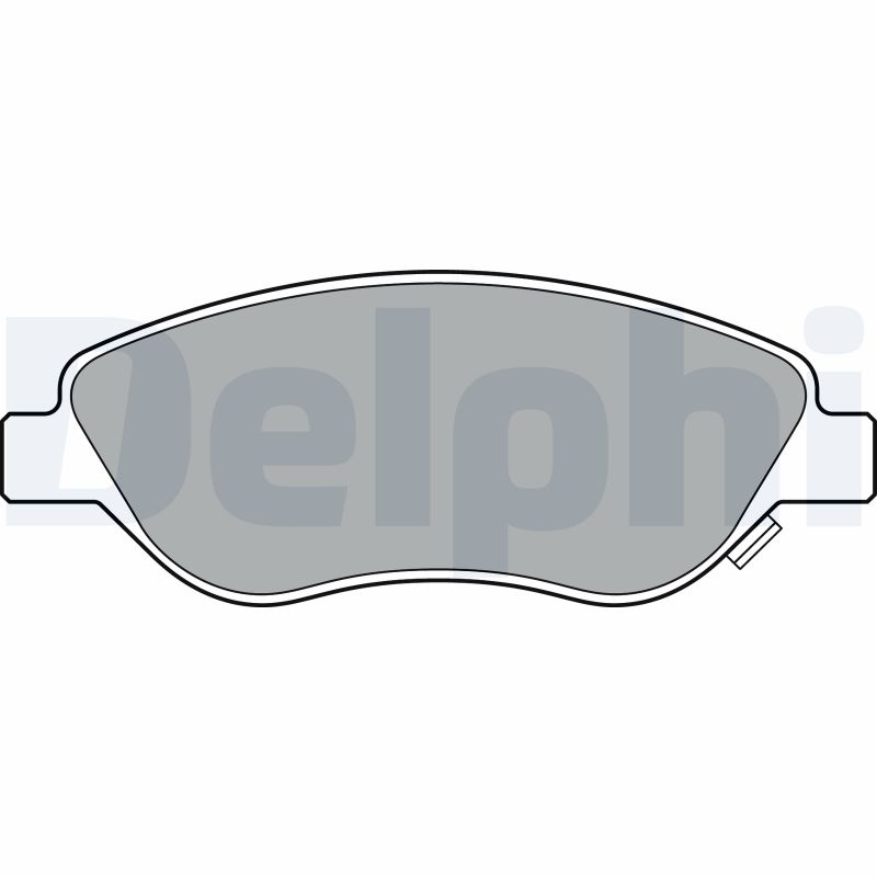 DELPHI LP3360 - Тормозные колодки 