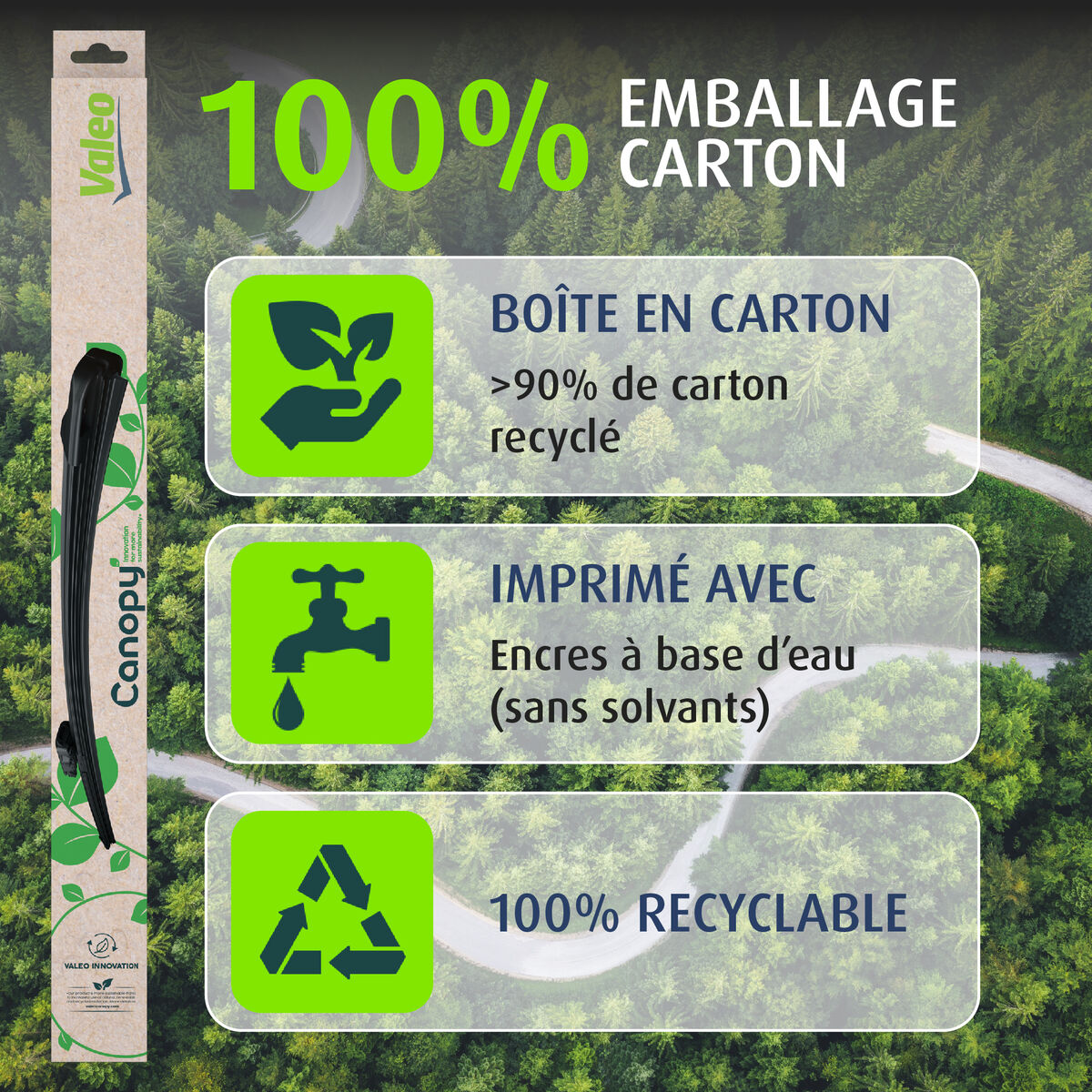 VALEO 583926 - Щетка стеклоочистителя CANOPY