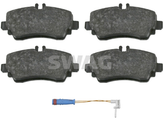 SWAG 10 91 6439 - Тормозные колодки 