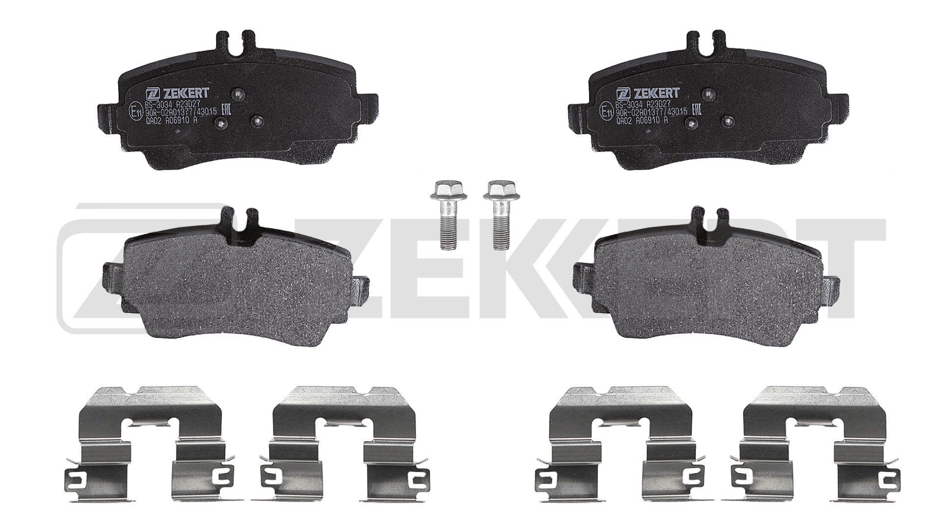 ZEKKERT BS-3034 - Тормозные колодки 
