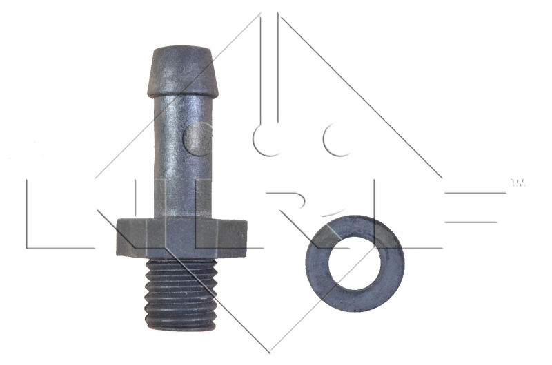 NRF 52045 - Радиатор охлаждения