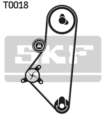 SKF VKMC 03201-1 - Комплект ремня ГРМ
