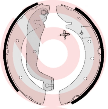 Комплект тормозных колодок ESSENTIAL LINE