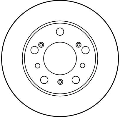 TRW DF1114 - Тормозные диски