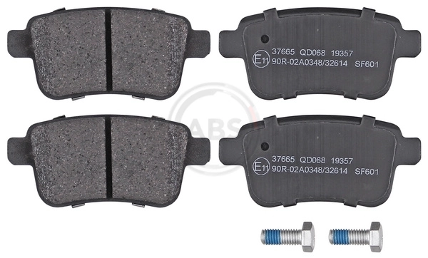 A.B.S. 37665 - Тормозные колодки 