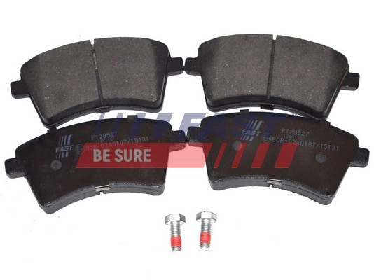 FAST FT29527 - Тормозные колодки 