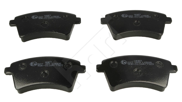 HART 227 349 - Тормозные колодки 