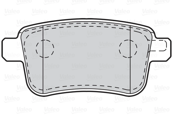 VALEO 302216 - Комплект тормозных колодок, дисковый тормоз FIRST