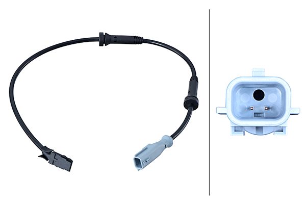 HELLA 6PU 358 216-031 - Датчик АБС (ABS)