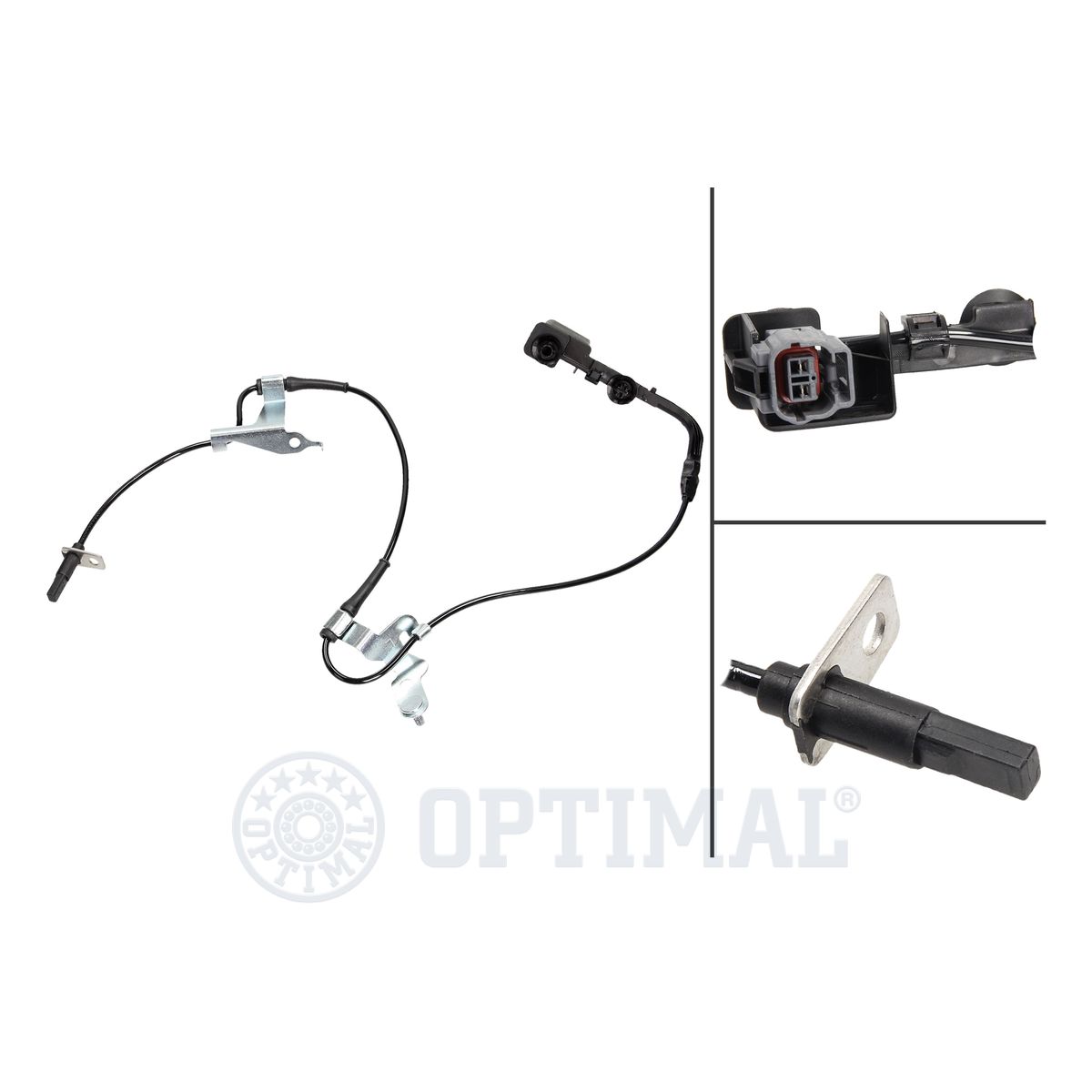 OPTIMAL 06-S757 - Датчик АБС (ABS)