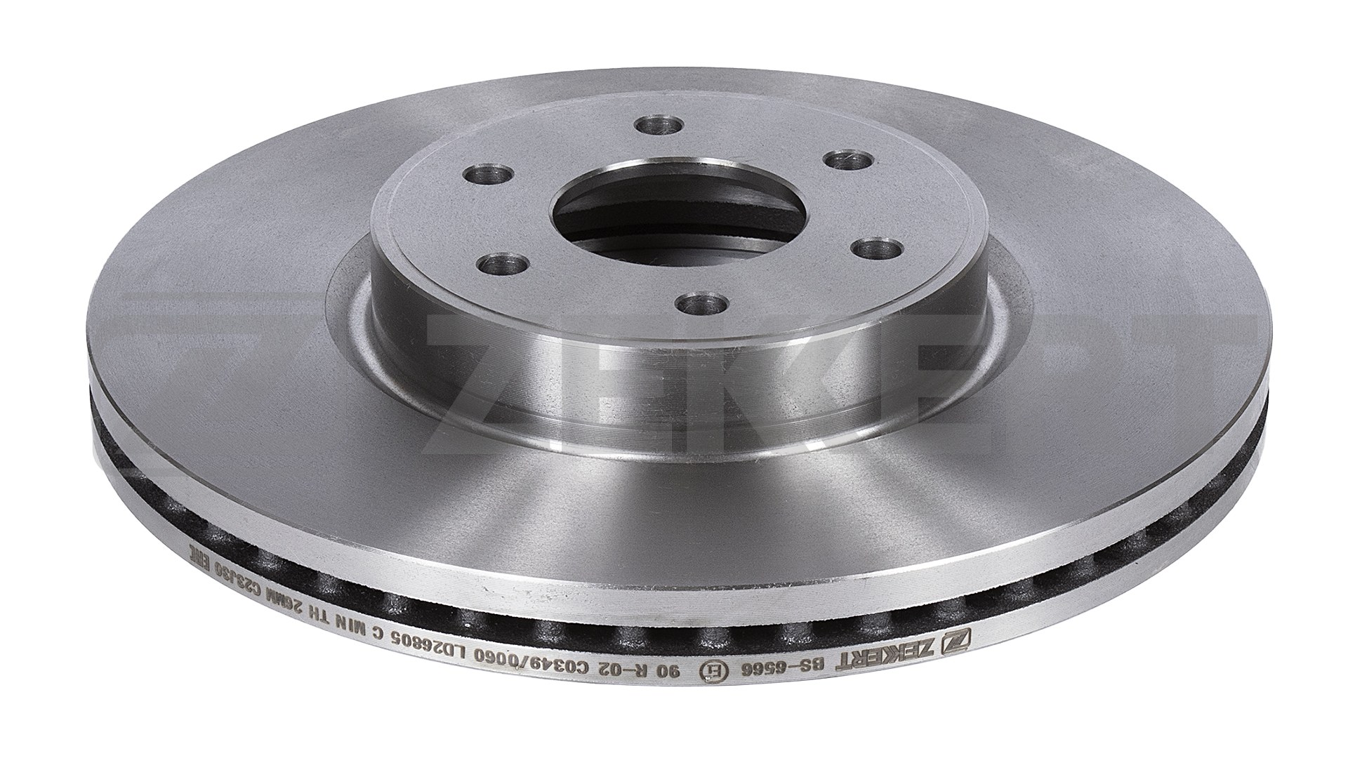 ZEKKERT BS-6566 - Тормозные диски