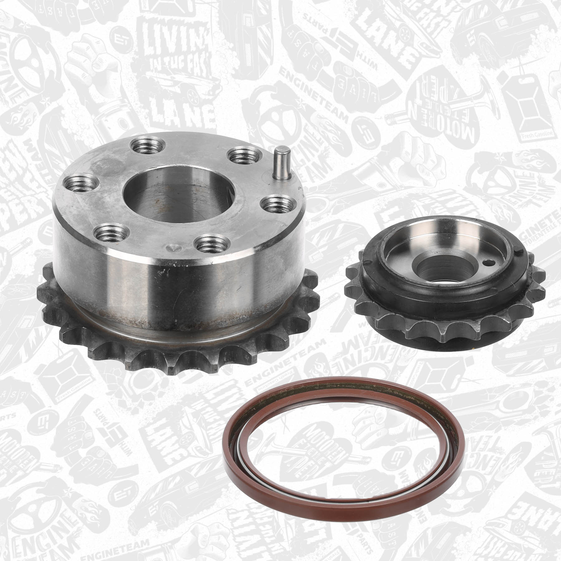ET ENGINETEAM RS0065 - Комплект цели привода распредвала boxET – service kit