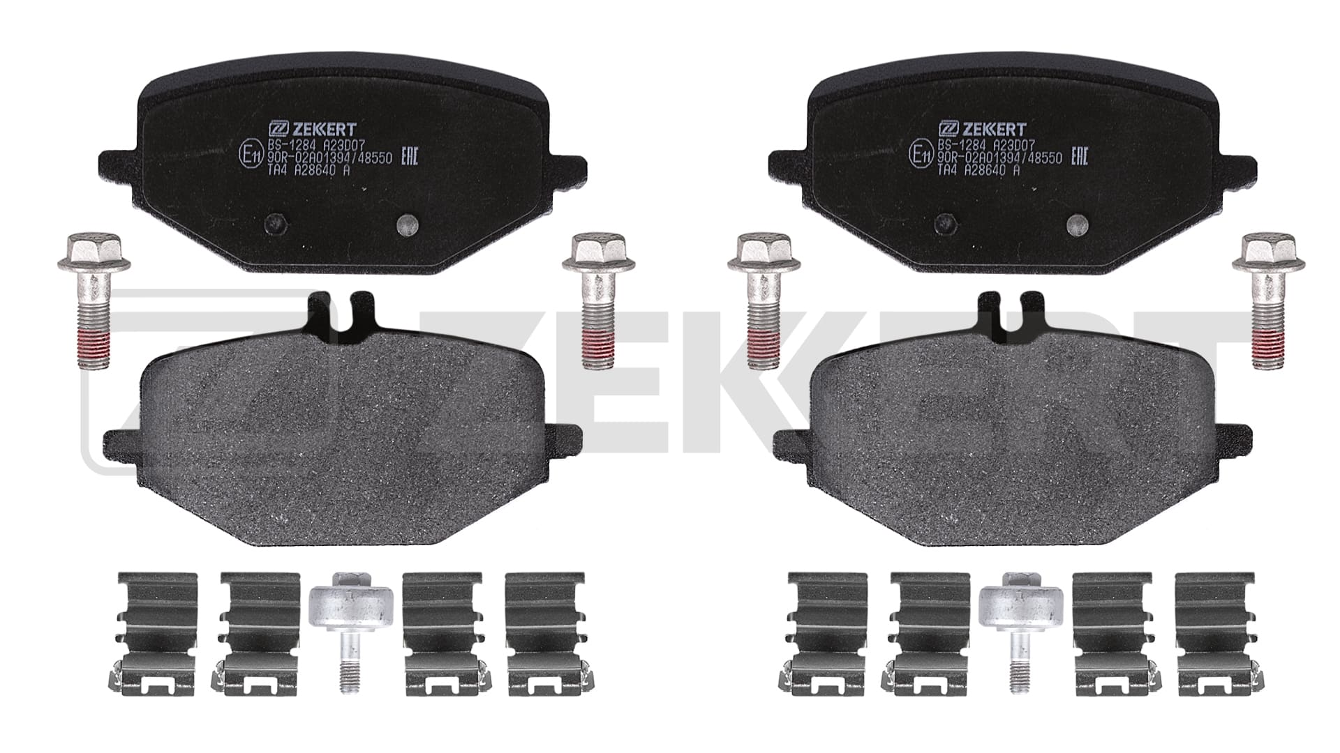 ZEKKERT BS-1284 - Тормозные колодки 