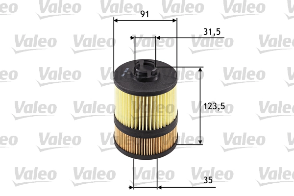 VALEO 586549 - Масляный фильтр