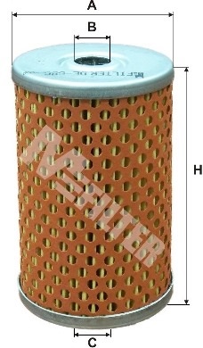 MFILTER DE 686 - Топливный фильтр