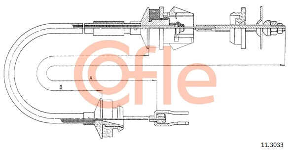 Трос сцепления