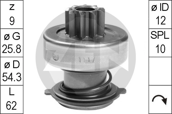 Бендикс стартера