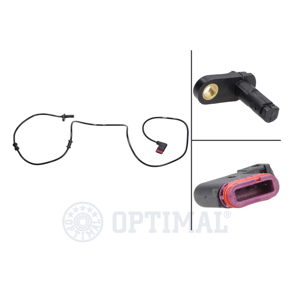 OPTIMAL 06-S107 - Датчик АБС (ABS)