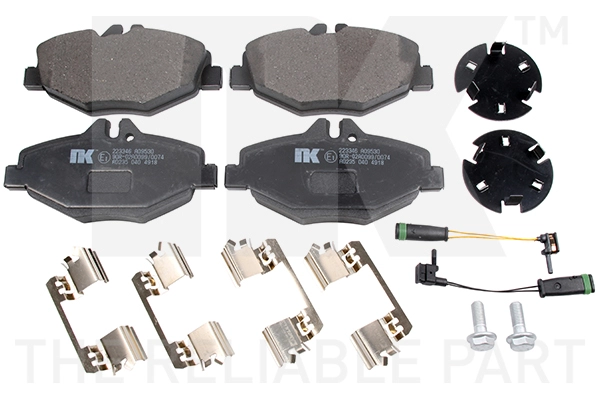 NK 223346 - Тормозные колодки 