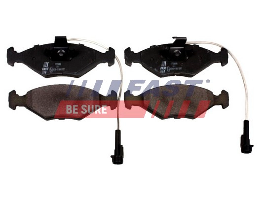 FAST FT29086 - Тормозные колодки 