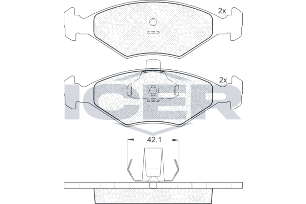 Тормозные колодки 