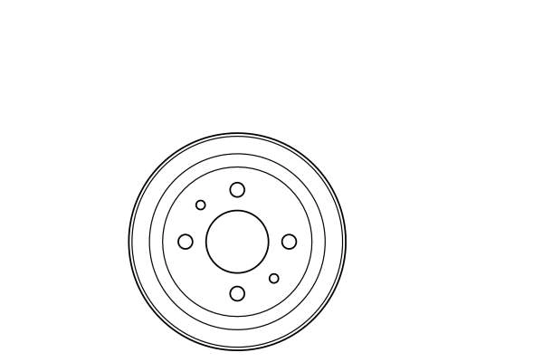 TRW DB4295 - Тормозной барабан