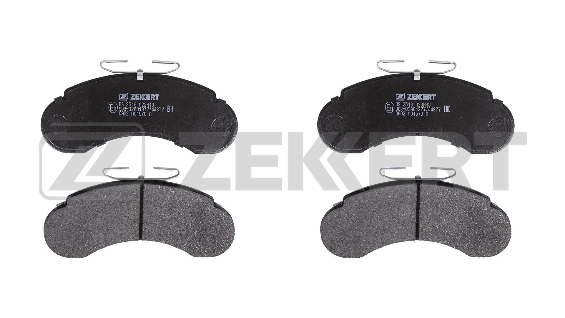 ZEKKERT BS-2516 - Тормозные колодки 