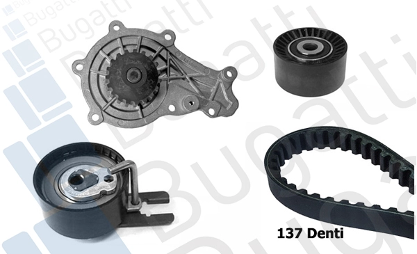 BUGATTI KBU10052A - Комплект ремня ГРМ