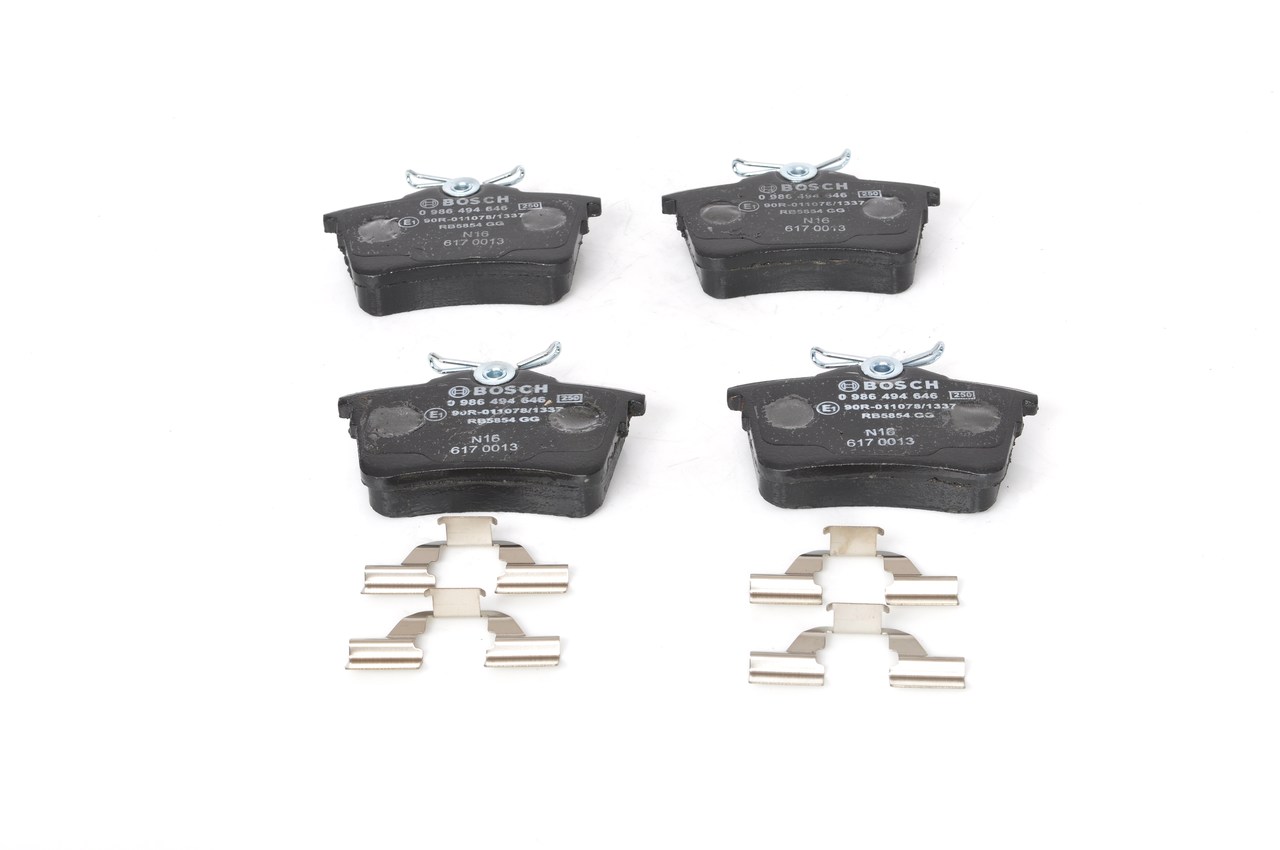 BOSCH 0 986 494 646 - Тормозные колодки 