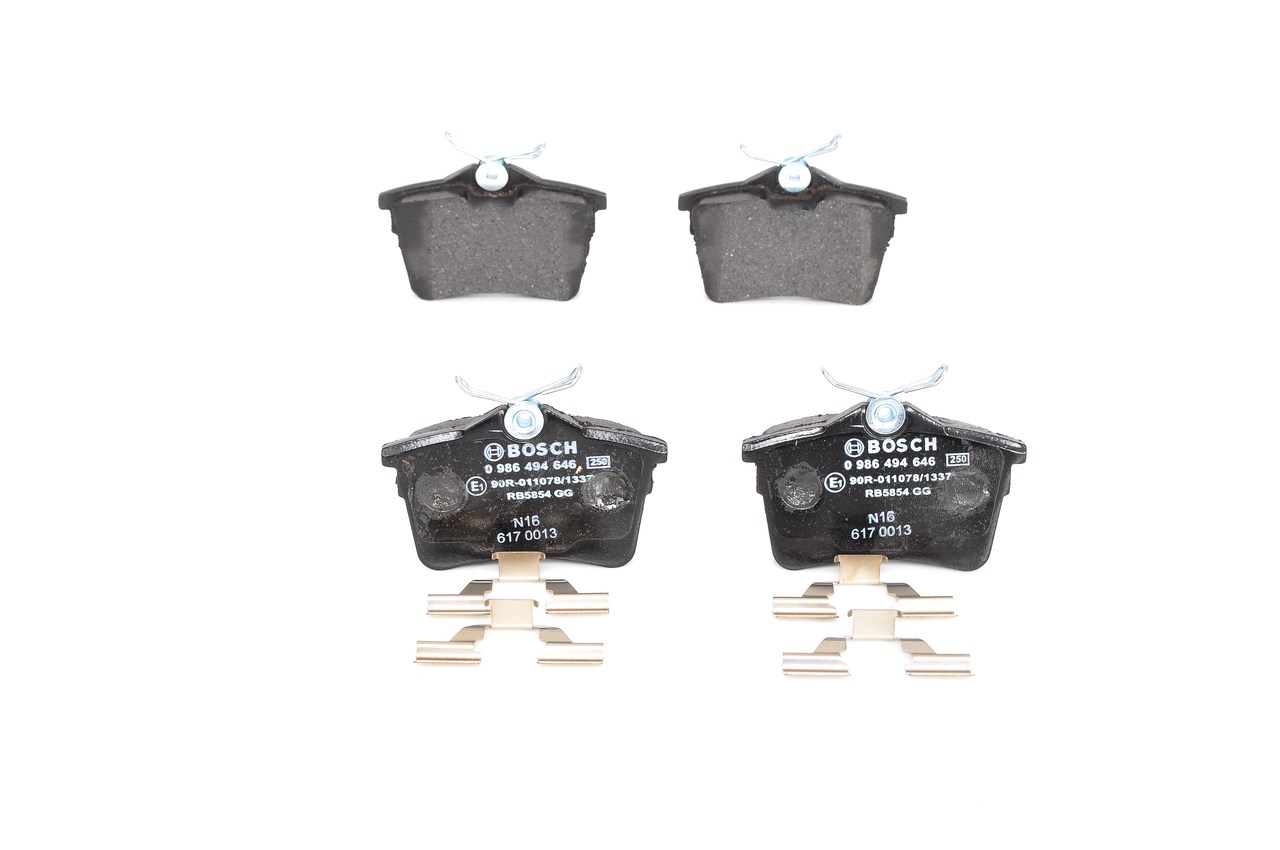BOSCH 0 986 494 646 - Тормозные колодки 