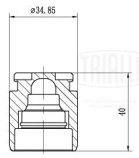 Поршень суппорта