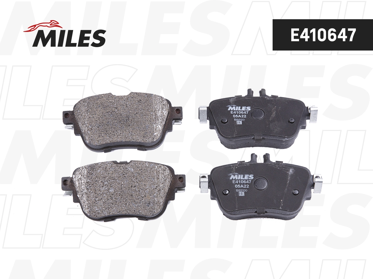 MILES E410647 - Тормозные колодки 