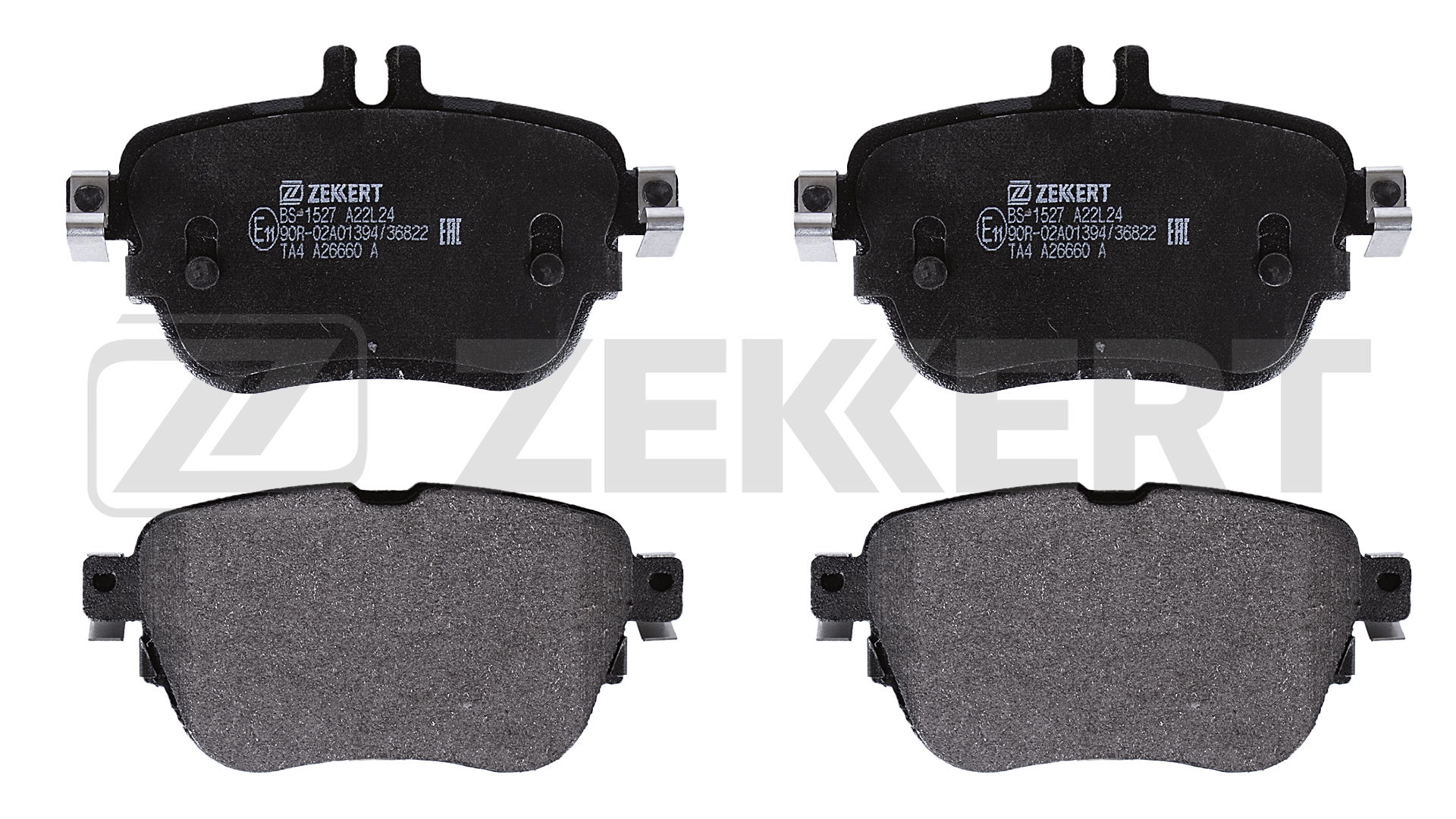 ZEKKERT BS-1527 - Тормозные колодки 