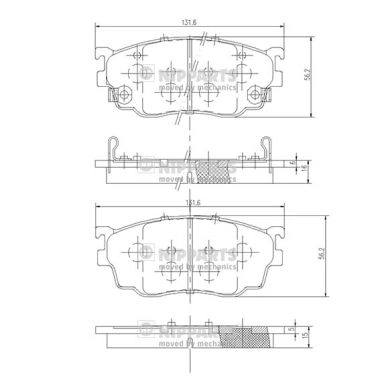 Тормозные колодки 