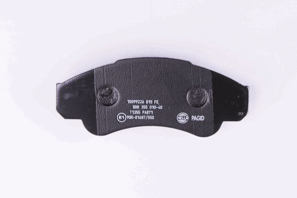 HELLA 8DB 355 010-401 - Тормозные колодки 