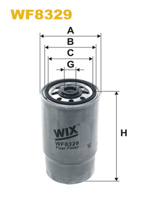 WIX FILTERS WF8329 - Топливный фильтр