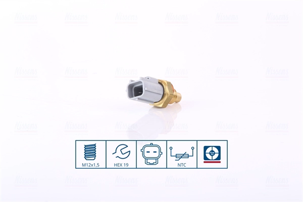NISSENS 207043 - Датчик, температура охлаждающей жидкости ** FIRST FIT **