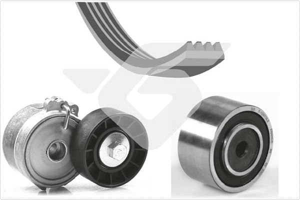 HUTCHINSON KHV 142 - Комплект приводного ремня