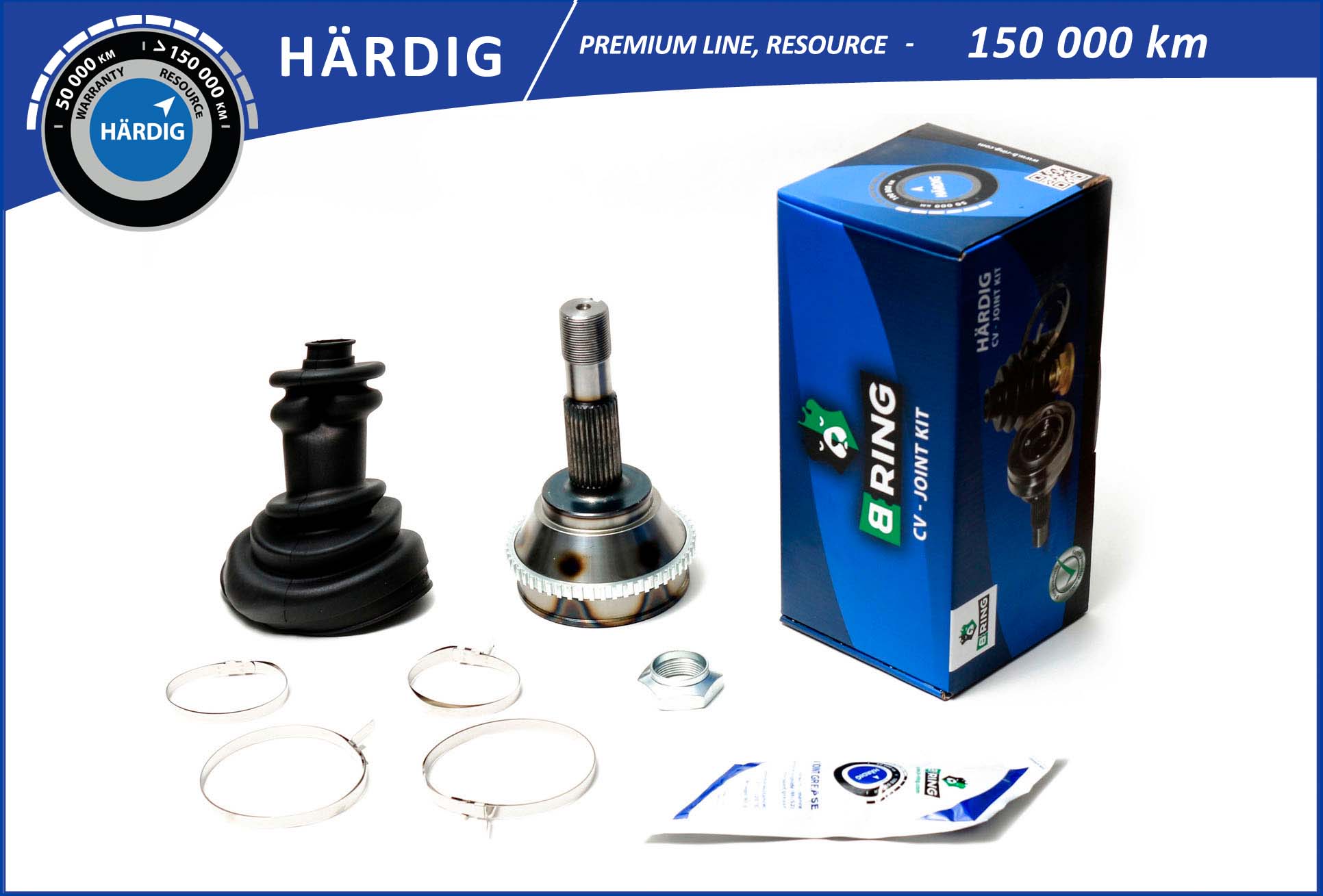 Шарнирный комплект, приводной вал HÄRDIG CV joint IMP