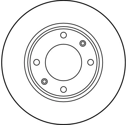 TRW DF1221 - Тормозные диски