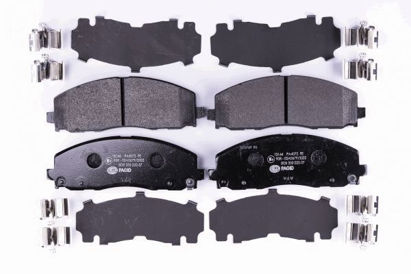 HELLA 8DB 355 020-571 - Тормозные колодки 