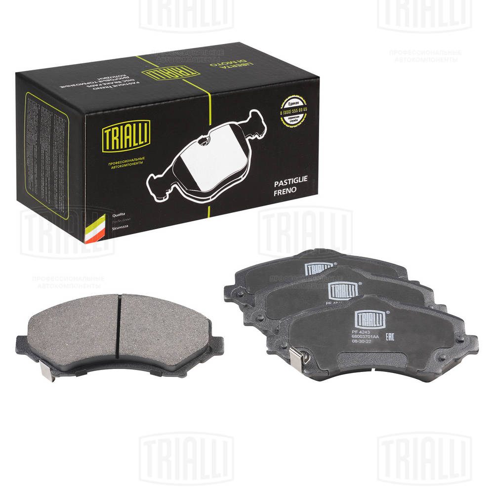 TRIALLI PF 4243 - Тормозные колодки 
