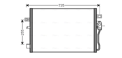Радиатор кондиционера