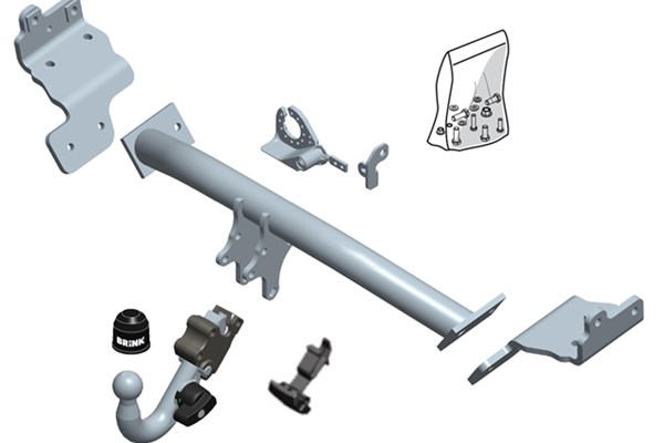 BRINK 560500 - Прицепное устройство BMAR