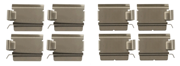 TRW PFK656 - Ремкомплект тормозных колодок