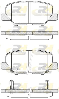 ROADHOUSE 21536.02 - Тормозные колодки 