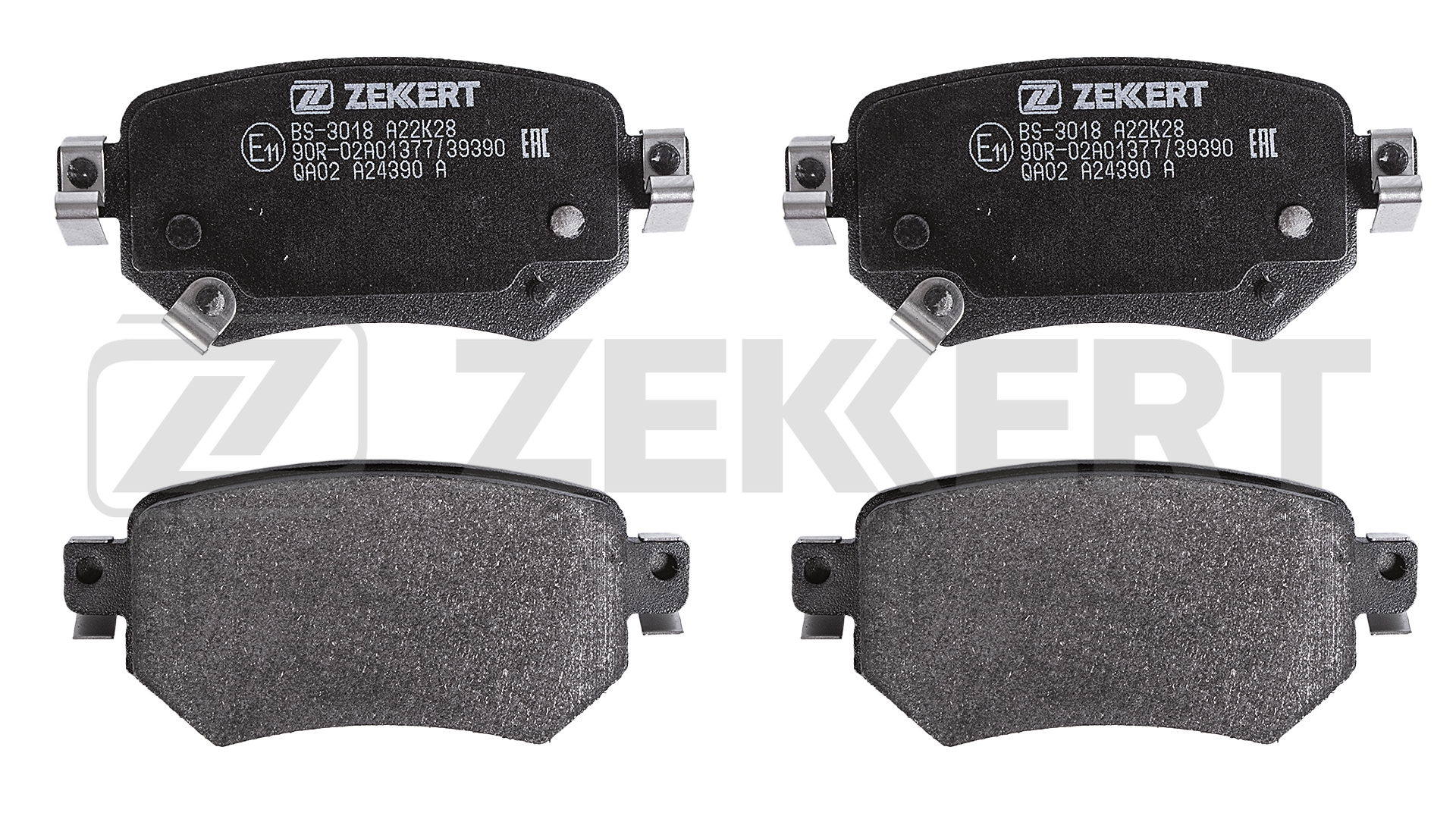 ZEKKERT BS-3018 - Тормозные колодки 