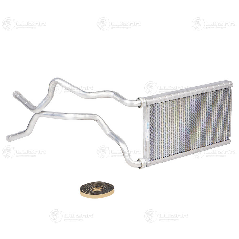 LUZAR LRh 2512 - Радиатор печки